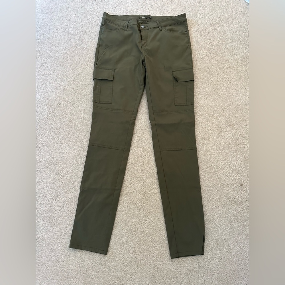 PrAna ladies pants size 12 olive green tactical pants